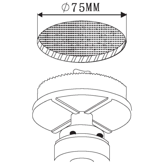 AREITIO Oprawa stropowa GU10 LED aluminium szczotkowane zestaw 3 szt 98637 EGLO