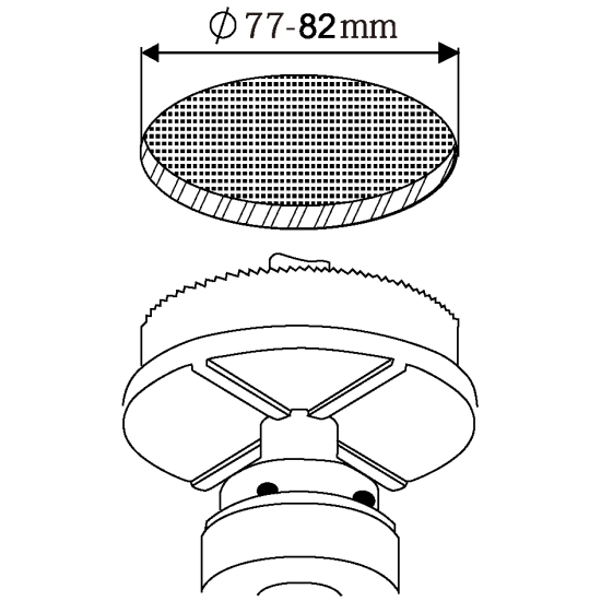 AREITIO Oprawa stropowa GU10 LED aluminium szczotkowane zestaw 3 szt. 98639 EGLO