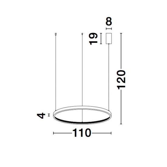 Lampa wisząca MORON LE41721 Luces Exclusivas - zdjęcie dodatkowe 3