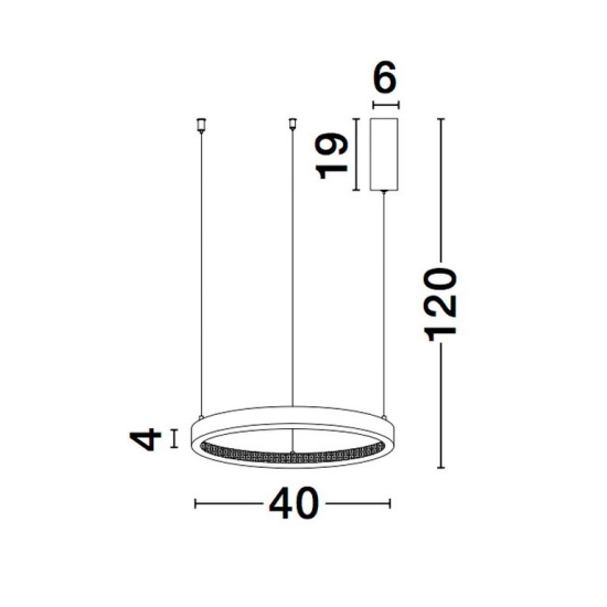 Lampa wisząca MORON LE41722 Luces Exclusivas - zdjęcie dodatkowe 4
