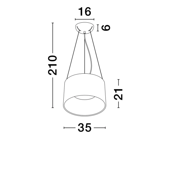 Lampa wisząca CAMPANERO LE44807 Luces Exclusivas - zdjęcie dodatkowe 2