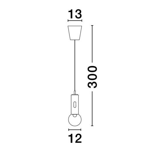 Lampa wisząca BARBARA LE44549 Luces Exclusivas - zdjęcie dodatkowe 2