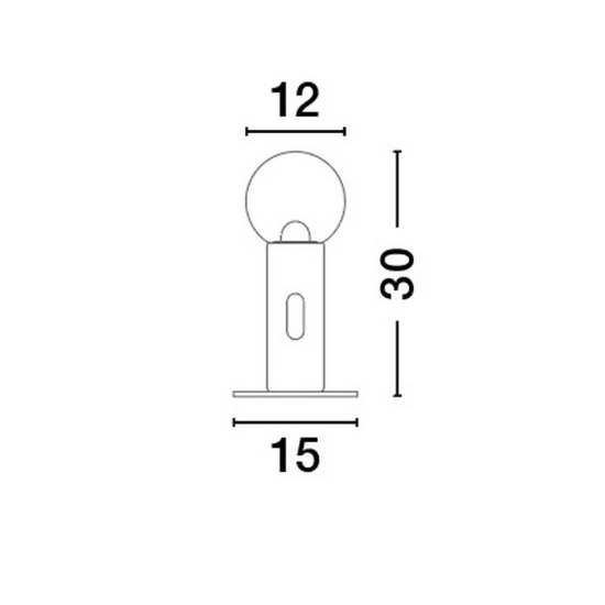 Lampa stołowa BARBARA LE44551 Luces Exclusivas - zdjęcie dodatkowe 2