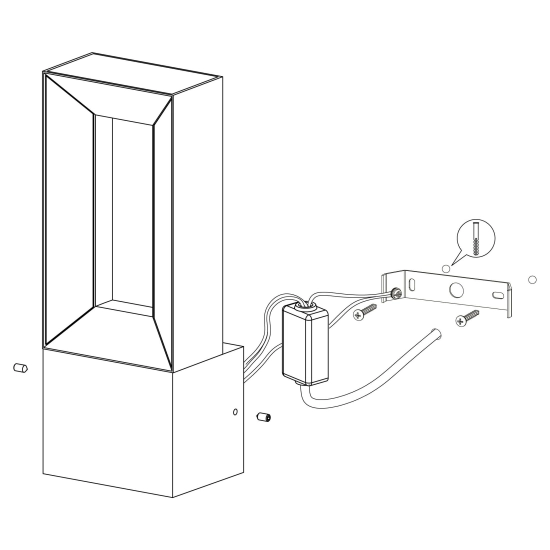 RIFORANO lampa ścienna 98725 EGLO