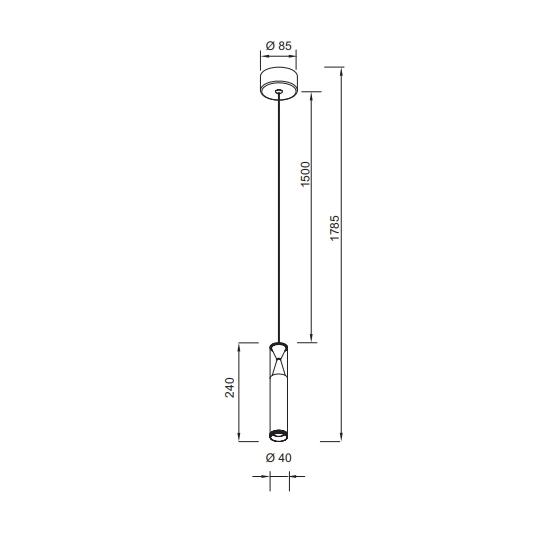 Lampa wisząca Mantra Spark 8966MA - zdjęcie dodatkowe 1