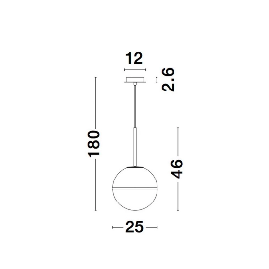 Lampa wisząca PEREZ LE41746 Luces Exclusivas - zdjęcie dodatkowe 3
