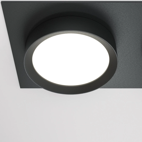 Oprawa podstropowa Downlight Hoop DL086-02-GX53-SQ-B Maytoni - zdjęcie dodatkowe 2