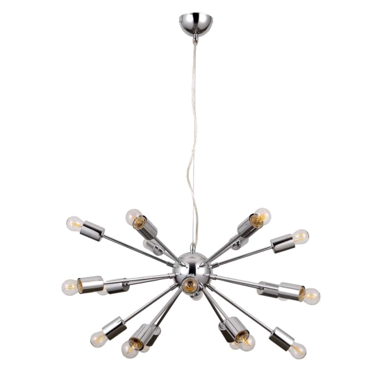 Lampa wisząca 18pł THEO AD20000-18 silver Italux - zdjęcie 3