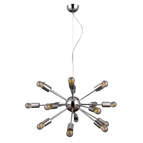Lampa wisząca 18pł THEO AD20000-18 silver Italux - zdjęcie 4