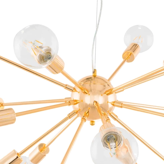 Lampa wisząca 18pł THEO AD20000-18 gold Italux - zdjęcie 5