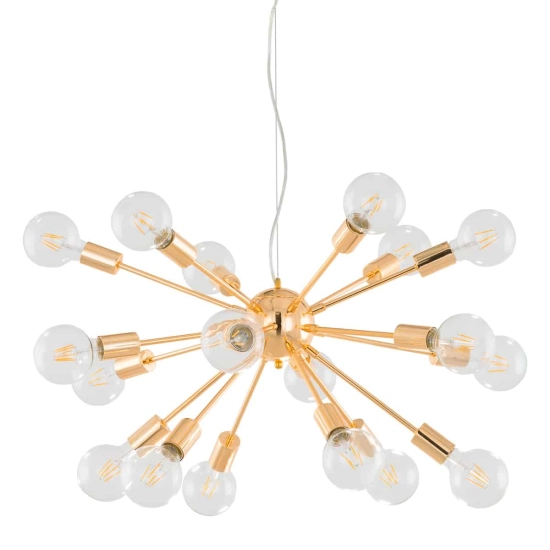 Lampa wisząca 18pł THEO AD20000-18 gold Italux - zdjęcie 6