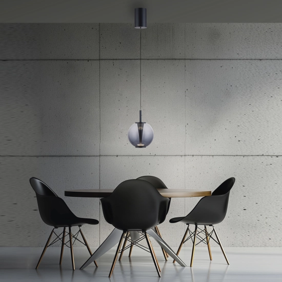 Lampa wisząca Pure Infinity Szara 2220-15 Paul Neuhaus - zdjęcie dodatkowe 3