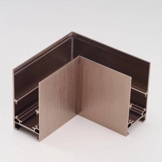 Łącznik do szyn magnetycznych ALFA MAGNETIC52 CORNER90 A ANODISED CHOCOLATE AZ6363 AZZARDO