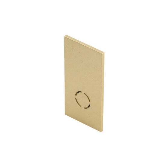 Zaślepka końcowa do szyn magnetycznych ALFA MAGNETIC52 END CAP ANODISED GOLD AZ6370 AZZARDO