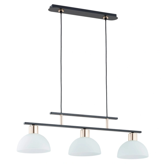 Lampa wisząca ETIUDA CZARNA 3xE27 63003 ALFA