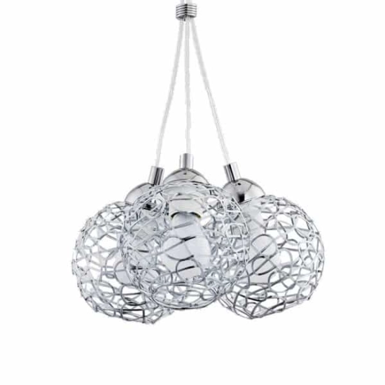 Lampa wisząca AMASO chrom śr. 28cm 20373 ALFA