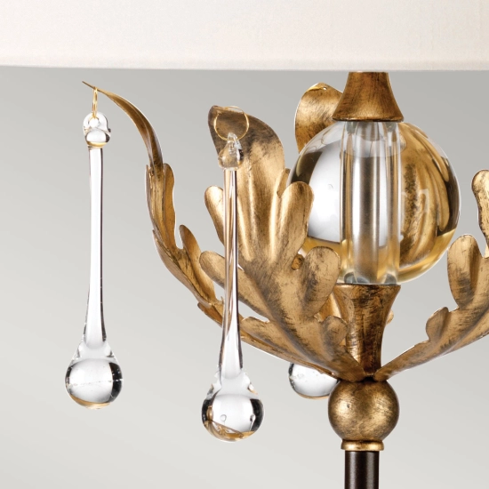 Lampa stołowa Amarilli – 1 źródło światła – Brązowa / Złota patyna AML-TL-BRONZE-IV Elstead Lighting