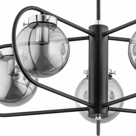 kinkiecik.pl Lampa wisząca ARAKIS GLASS 5 PŁ 61046 ALFA