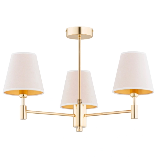 Lampa sufitowa ASTRIT ZŁOTA 3xE14 28723 ALFA