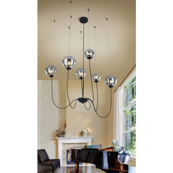 Lampa wisząca Conflux 8 AZ2639 AZZARDO