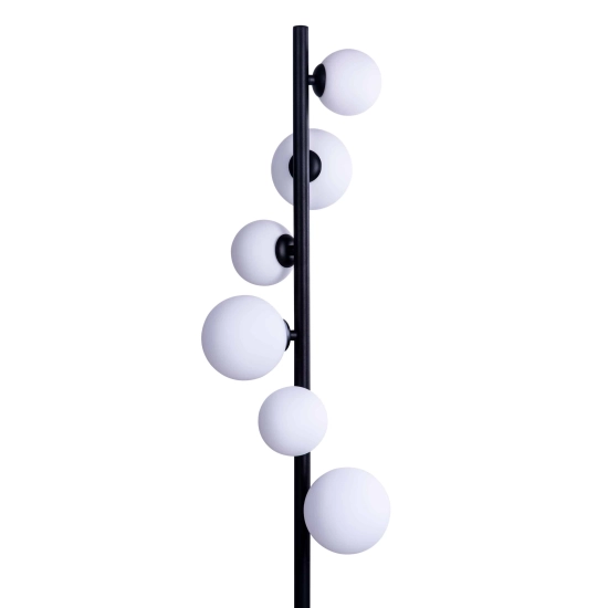 Lampa podłogowa Sybilla 6 floor (black) AZ4405 AZZARDO