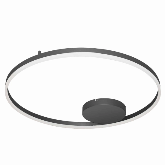 Plafon sufitowy HALO 80 BK AZ4703 AZZARDO