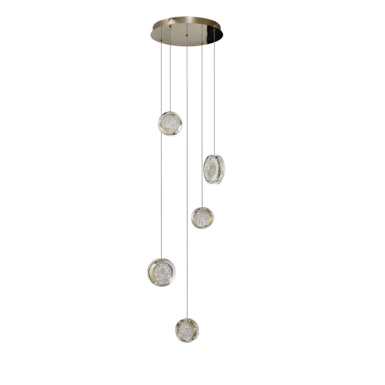 EUFORIA PENDANT ROUND 5 3-STEP DIMM GO - zdjęcie produktu