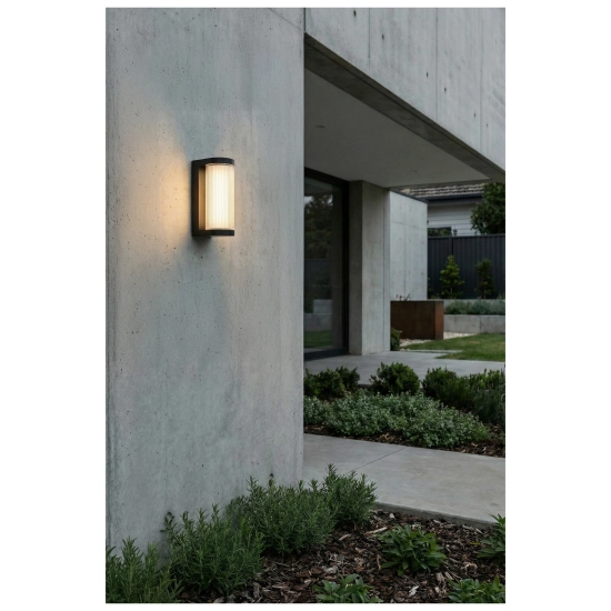 EBRO WALL IP65 12W 3000K BK - zdjęcie produktu