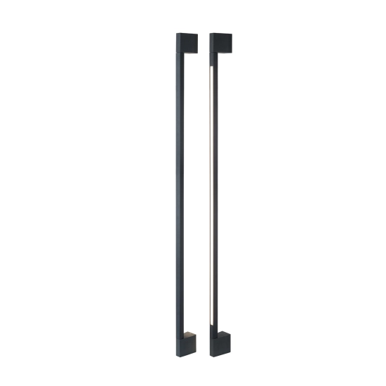 GUSTO 120 WALL IP54 3000K BK - zdjęcie dodatkowe 1