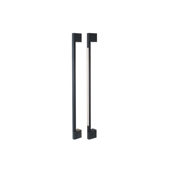 GUSTO 90 WALL IP54 3000K BK - zdjęcie produktu