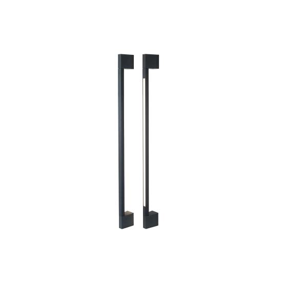 GUSTO 90 WALL IP54 3000K BK - zdjęcie dodatkowe 1