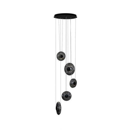 ANDORA PENDANT 5 3-STEP DIMM SMOKY - zdjęcie produktu