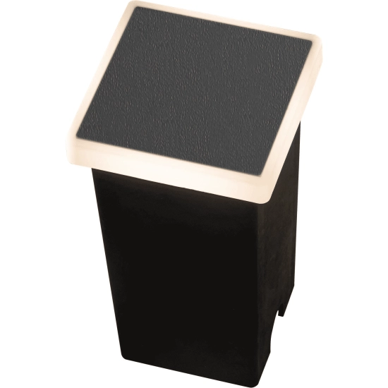 Alf Square 3000K (dark grey) AZ4466 LED 3W 250lm 3000K IP67 METAL PC AZZARDO