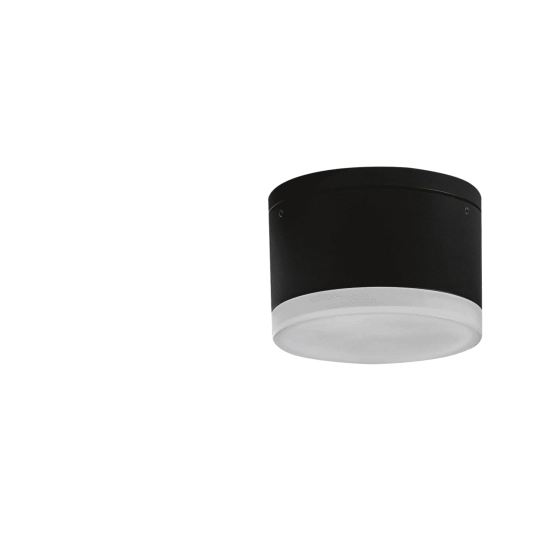 Apulia R (black) LED 10W 800lm 3000K IP54 METAL ACRYL AZ4333 AZZARDO