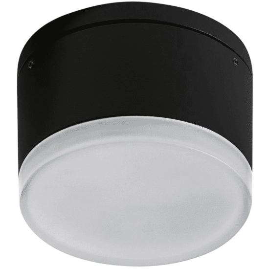 Apulia R (black) LED 10W 800lm 3000K IP54 METAL ACRYL AZ4333 AZZARDO