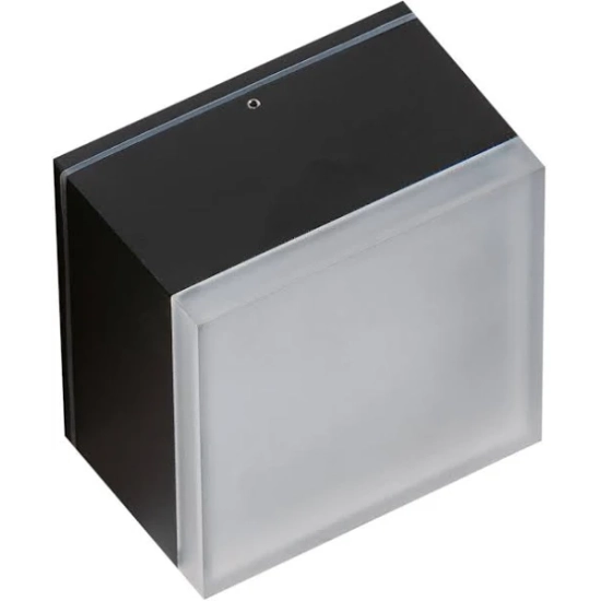 Apulia S (black) LED 10W 800lm 3000K IP54 METAL ACRYL AZ4336 AZZARDO