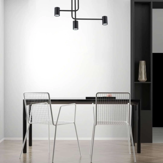 kinkiecik.pl LUIS 3 plafon czarny Sigma Lighting 33420