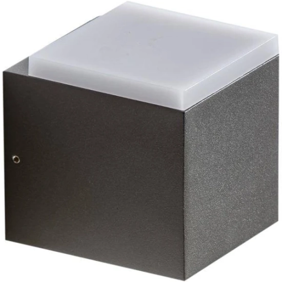 Arbax 1 (dark grey) AZ4341 LED 6W 500lm 3000K IP54 METAL ACRYL AZZARDO