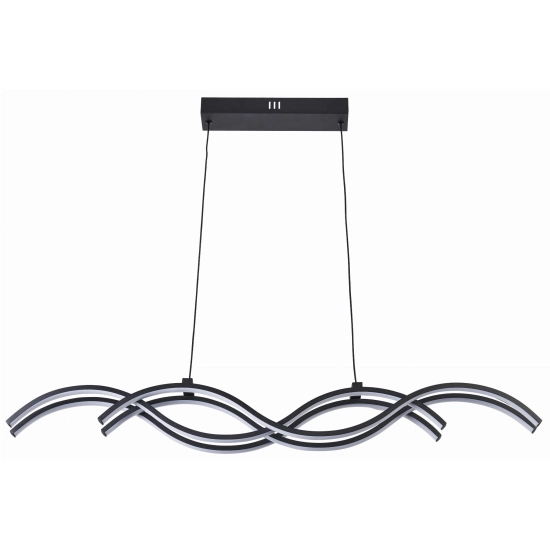 Aruba - lampa wisząca LED czarny mat 341801-30 REALITY