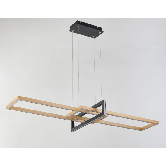 Lampa wisząca Aspen LED 1x40W 3200Lm 3000/3500/4000K 344301-09 REALITY