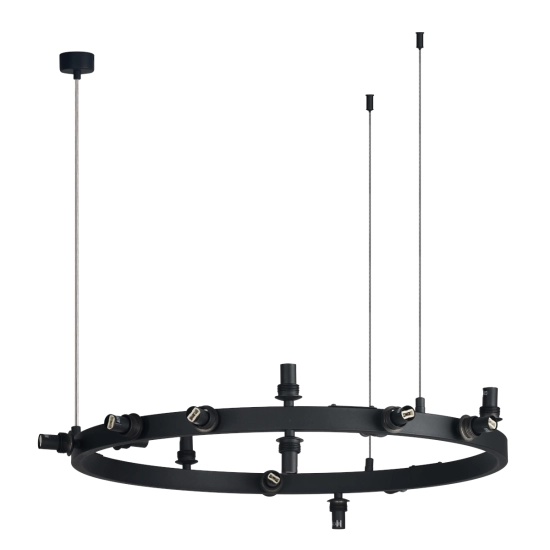 Baza BUBBLES LAMPBODY ROUND 15 AZ5875 czarny AZZARDO