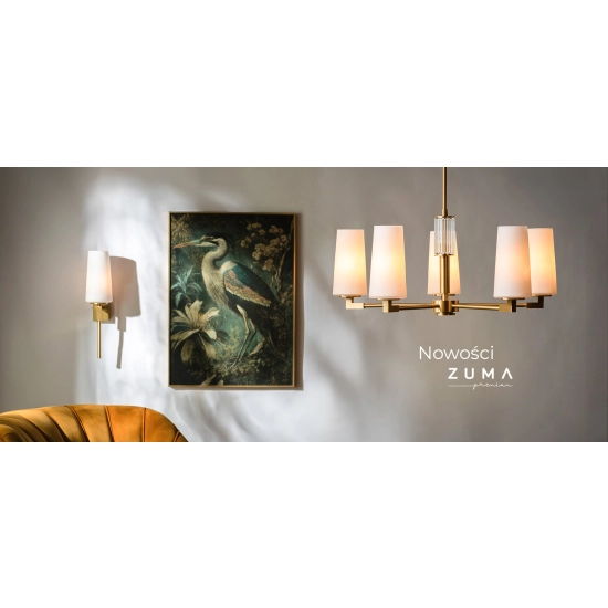 VINCENZA 1244 LAMPA WISZĄCA MOSIĄDZ Paul Neuhaus