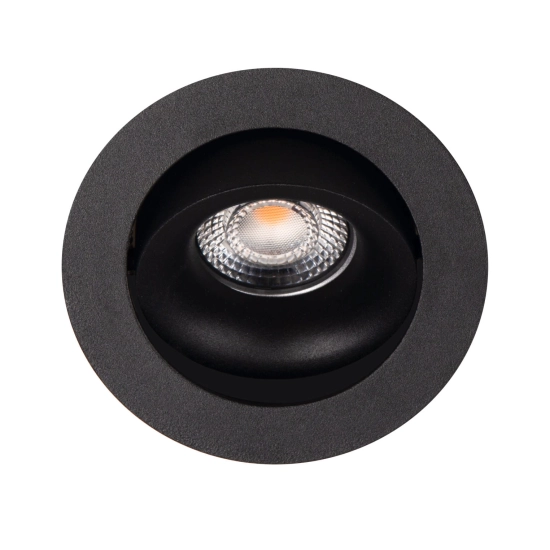 Bellatrix H0118 Oprawa Wpustowa Bellatrix Tilted Czarna - Bez Modułu Świetlnego Led H0112 MaxLight