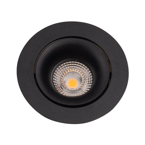 Bellatrix H0118 Oprawa Wpustowa Bellatrix Tilted Czarna - Bez Modułu Świetlnego Led H0112 MaxLight