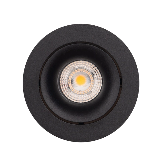 Bellatrix H0118 Oprawa Wpustowa Bellatrix Tilted Czarna - Bez Modułu Świetlnego Led H0112 MaxLight