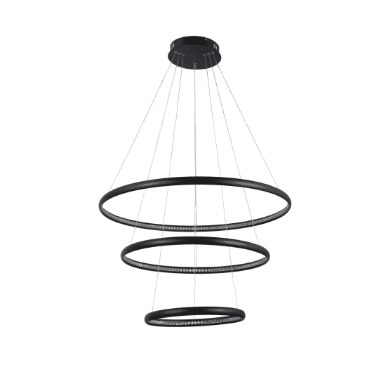 Lampa wisząca Brighton 3 (black) AZ4428 AZZARDO