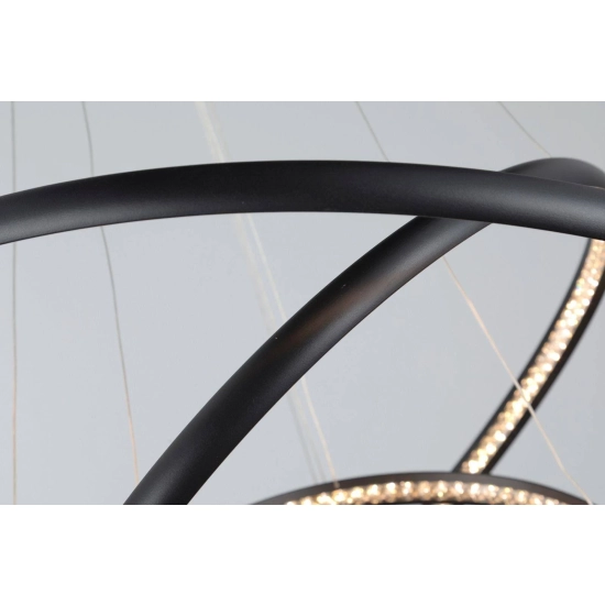 Lampa wisząca Brighton 3 (black) AZ4428 AZZARDO