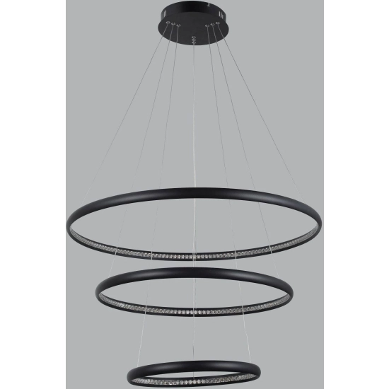 Lampa wisząca Brighton 3 (black) AZ4428 AZZARDO