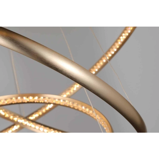 Lampa wisząca Brighton 3 (gold) AZ4429 AZZARDO