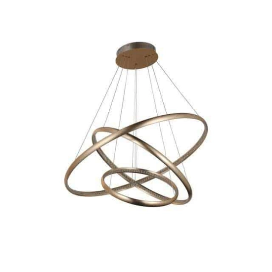 Lampa wisząca Brighton 3 (gold) AZ4429 AZZARDO